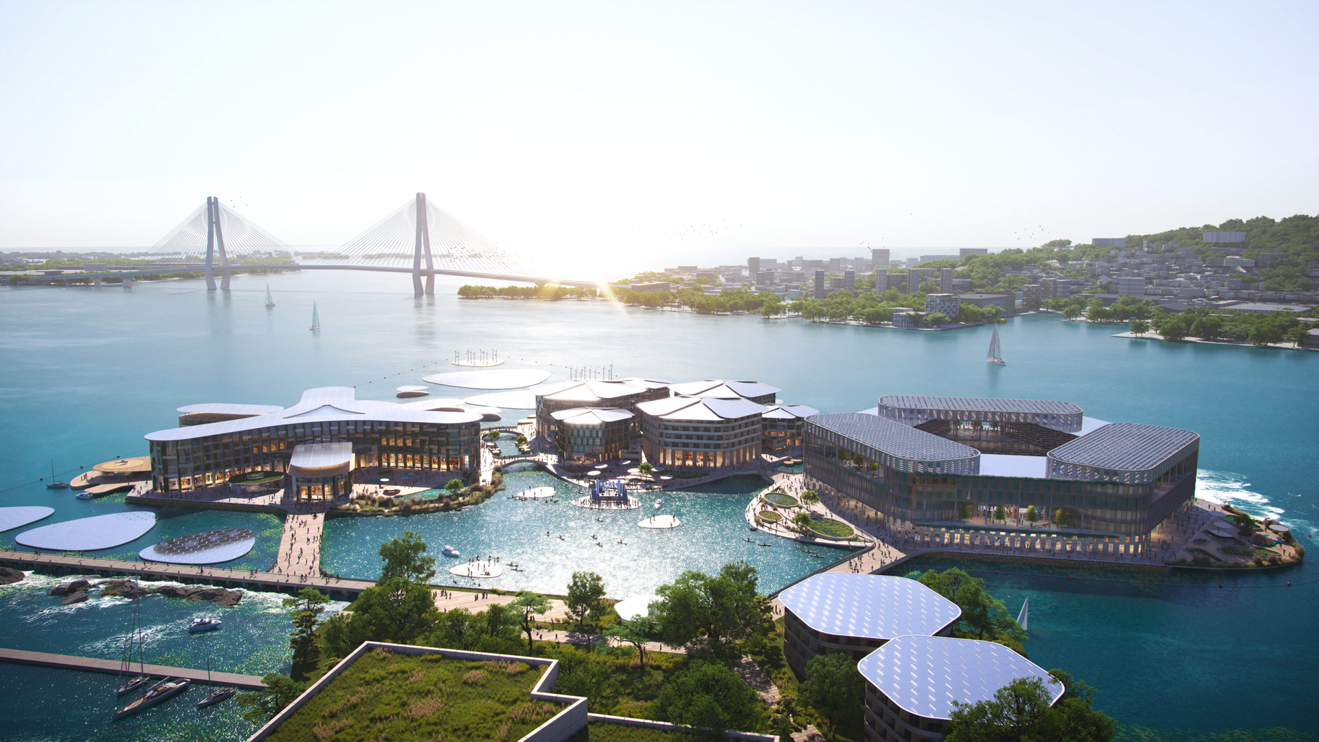 OCEANIX Floating City Prototype