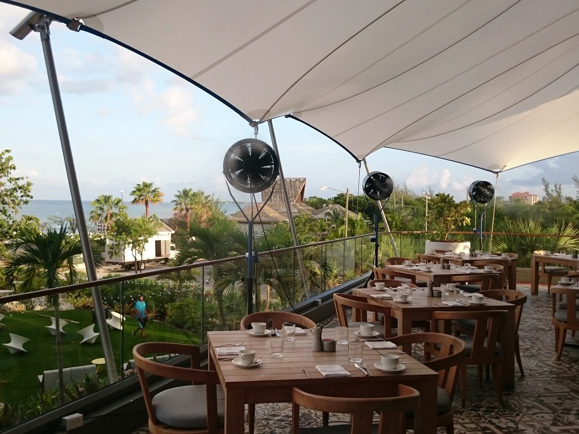 Dry Mist Testing in the Carribean