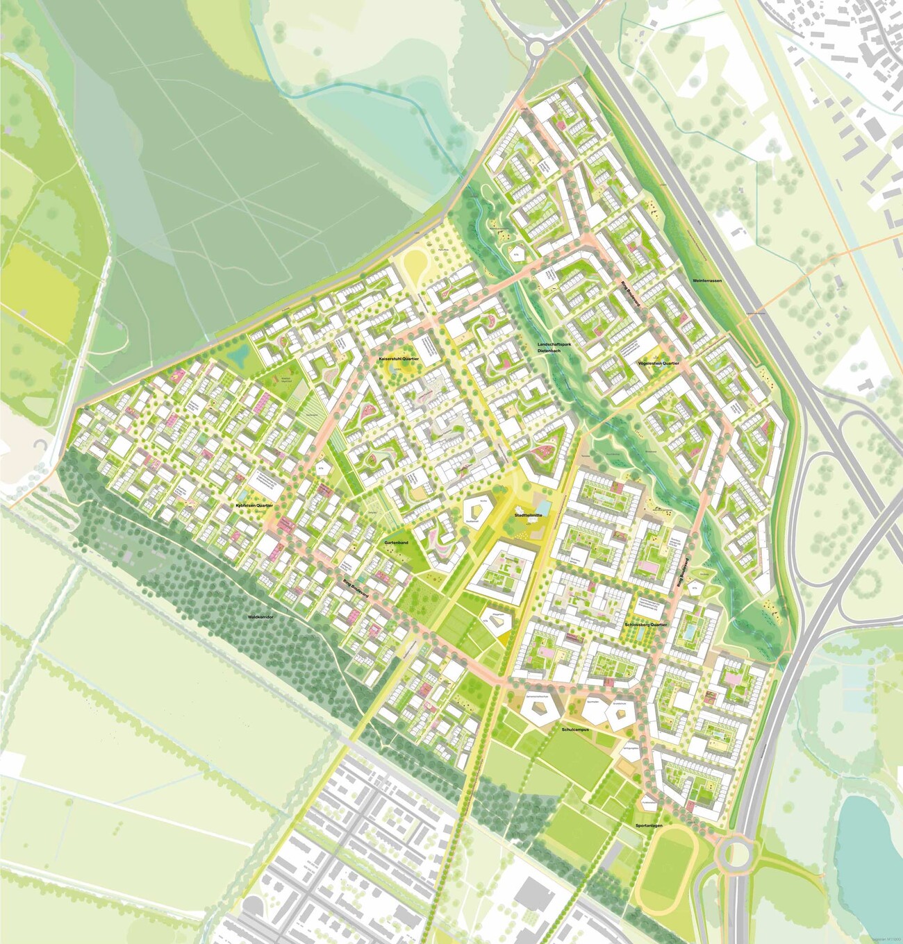 Masterplan Dietenbach