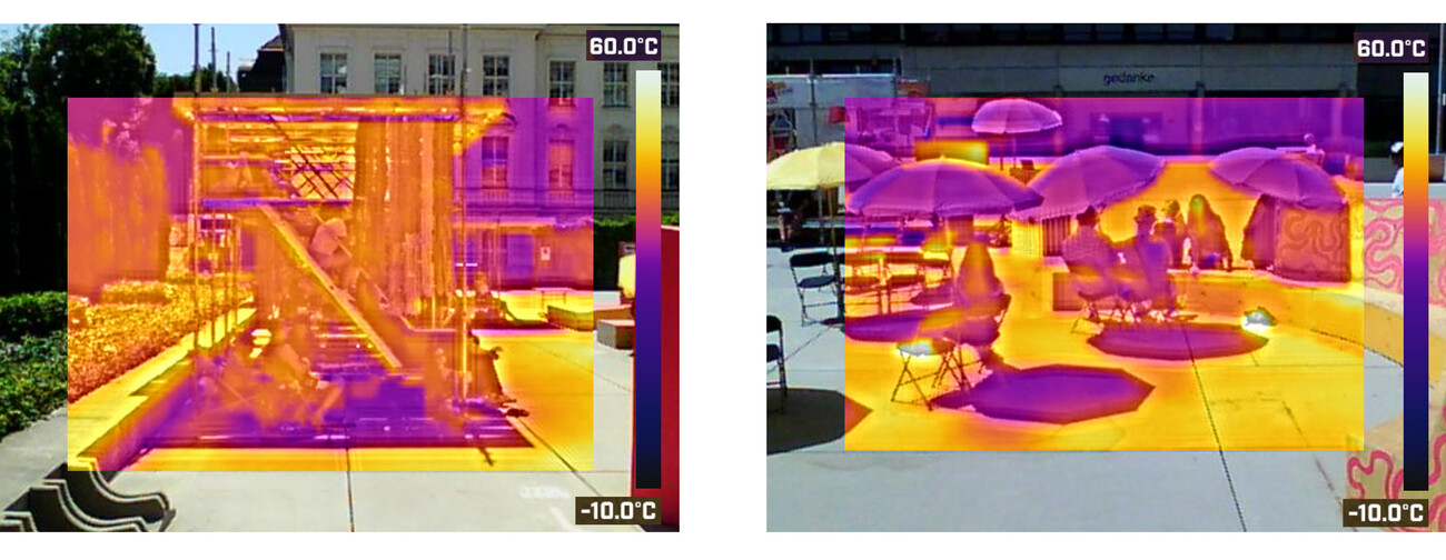 Public Transformers - Außenkomfortinstallation, GeiWi-Platz