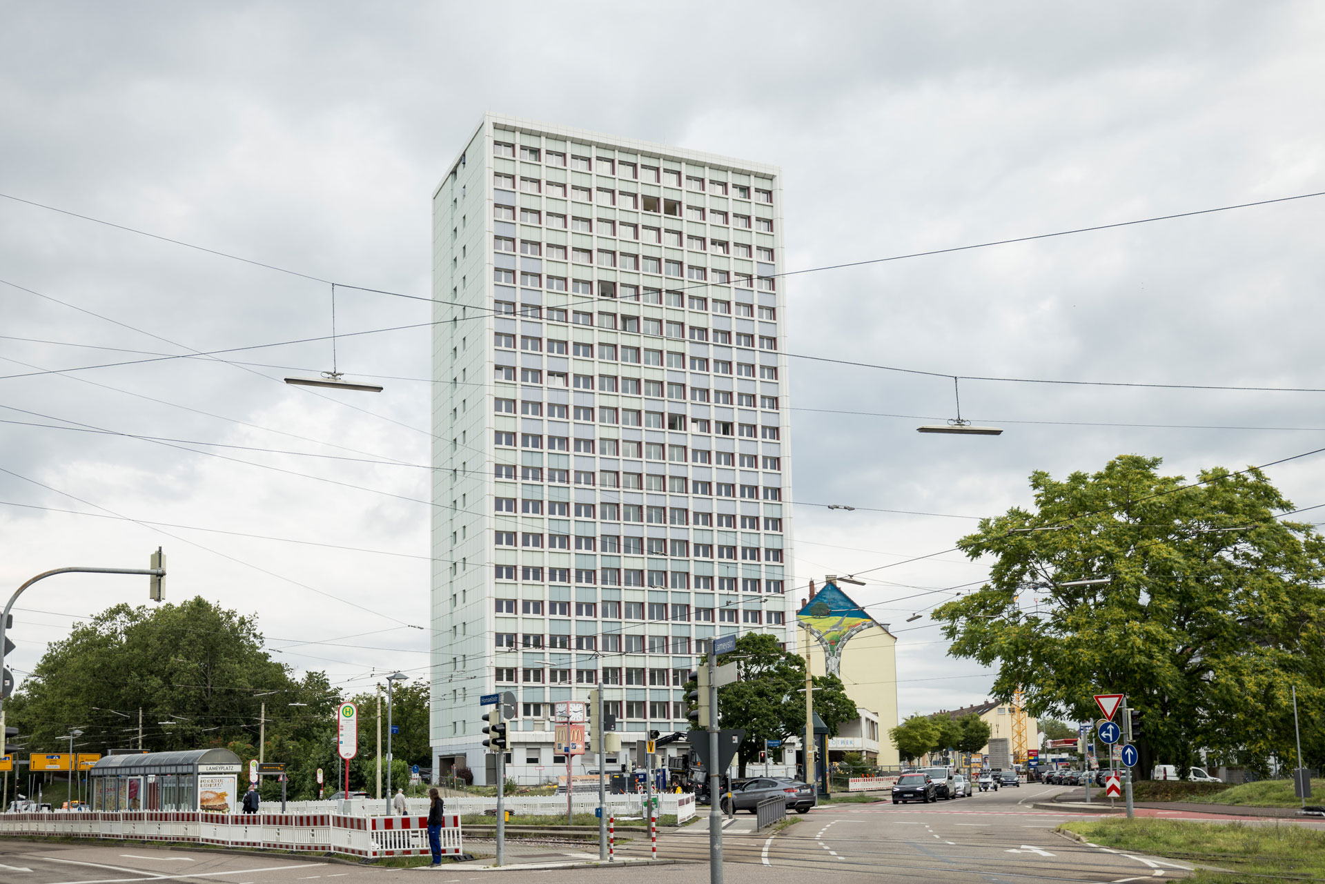 Sanierung Wohnhochhaus Rheinstraße