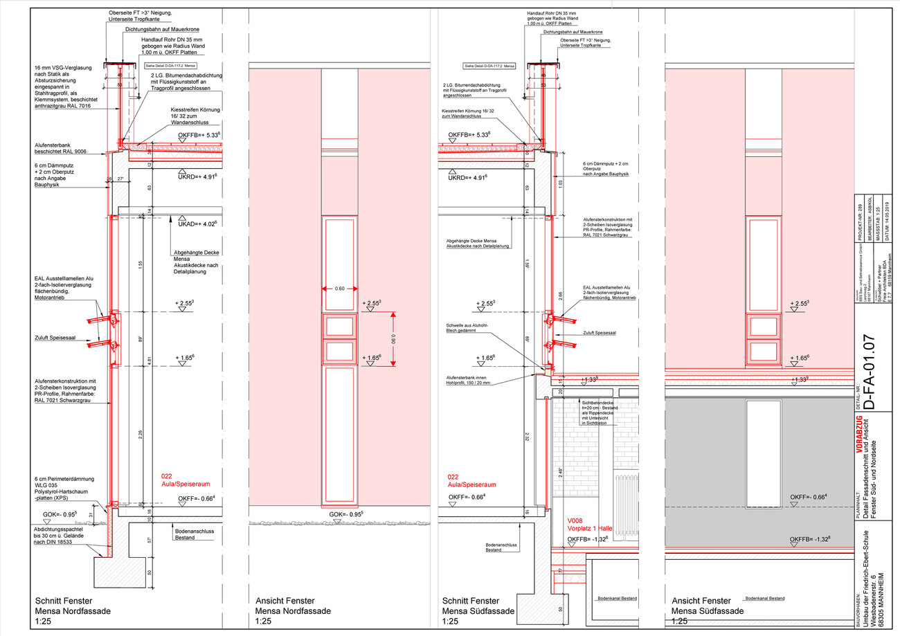 Partial conversion of the listed Friedrich Ebert School