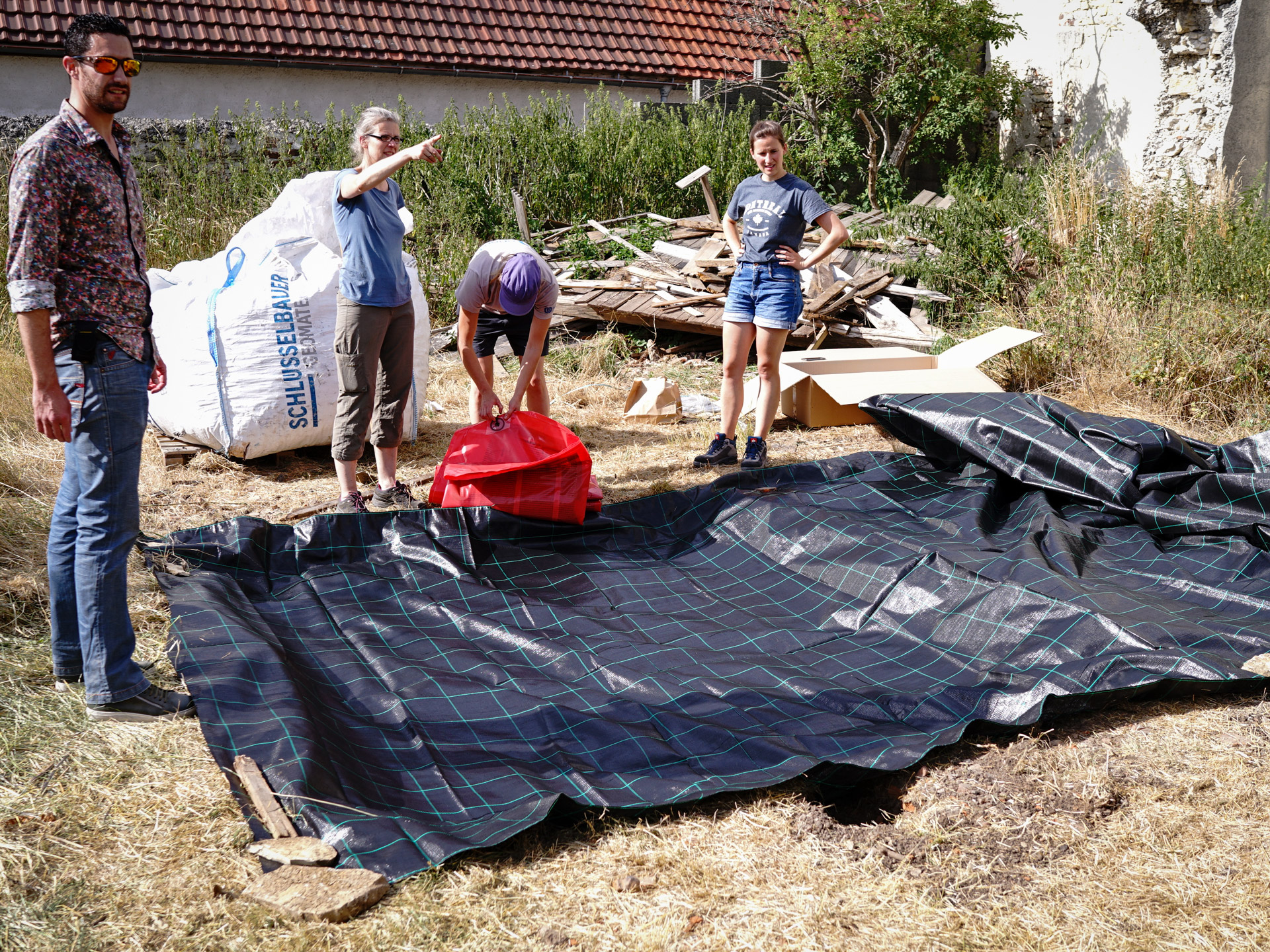 Biogas-Kleinanlage