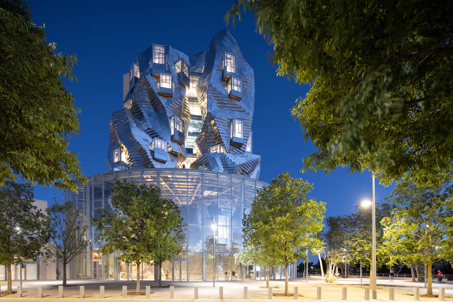 LUMA Parc des Ateliers: Tower and Drum