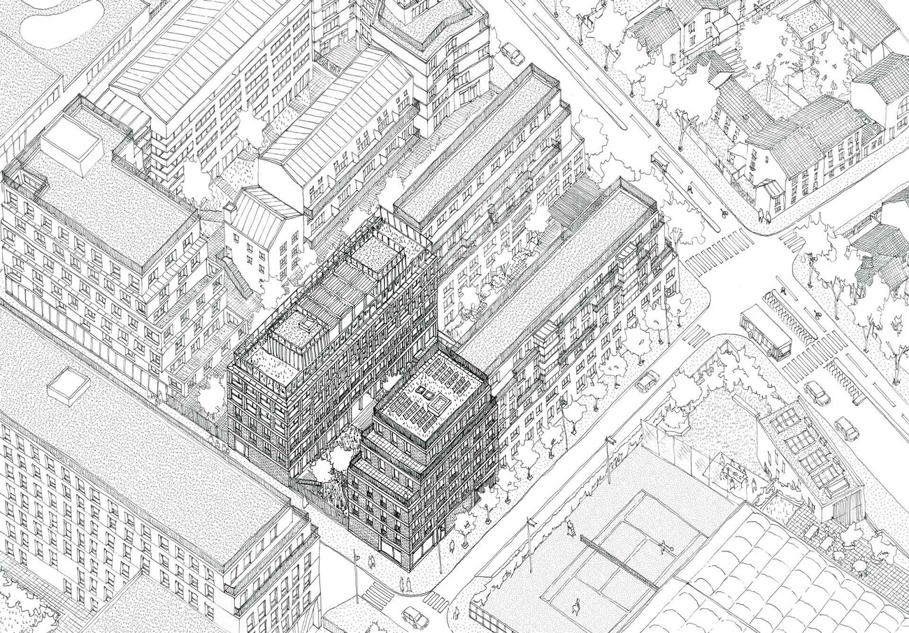 Crèche et Logements sociaux ZAC Paul Meurice