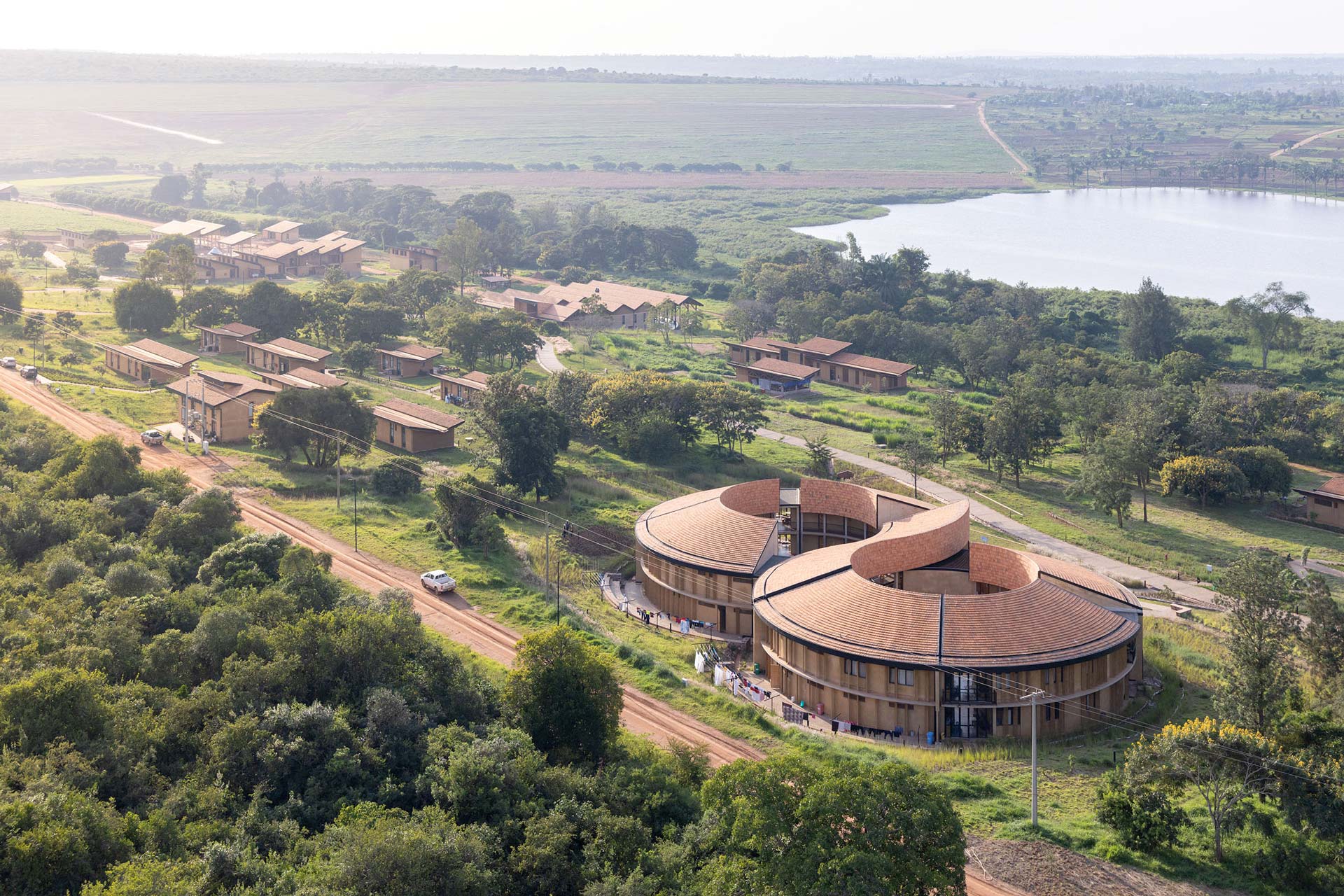 Bilan climatique positif : Campus de l’Institut Rwandais pour la Conservation de l'Agriculture