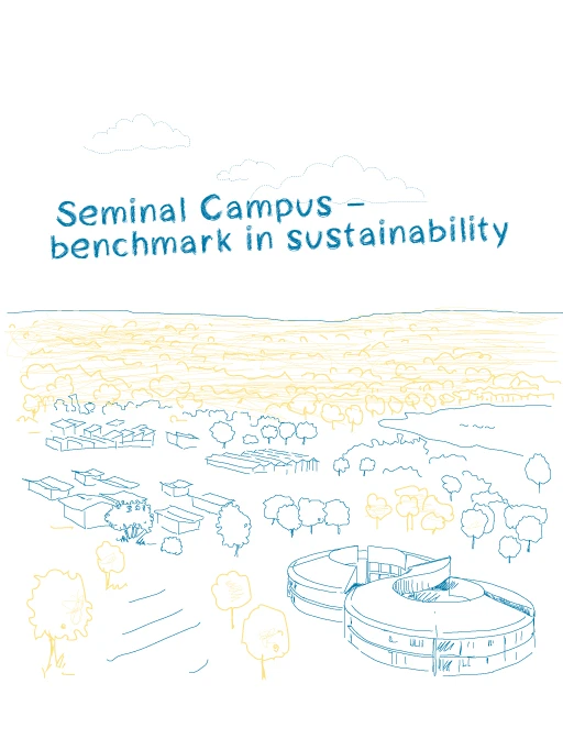 Climate-positive: Campus Rwanda Institute for Conservation Agriculture