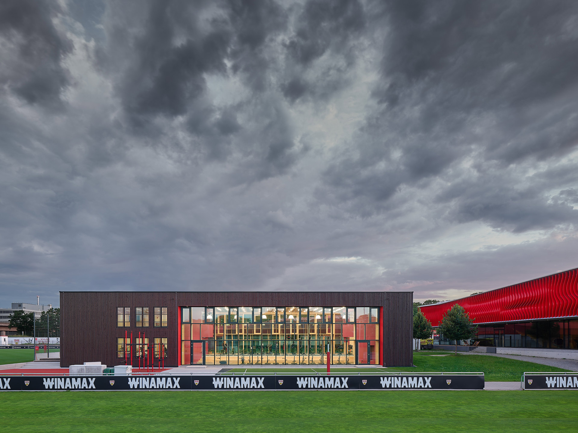 Stuttgart Athletikhalle des VfB