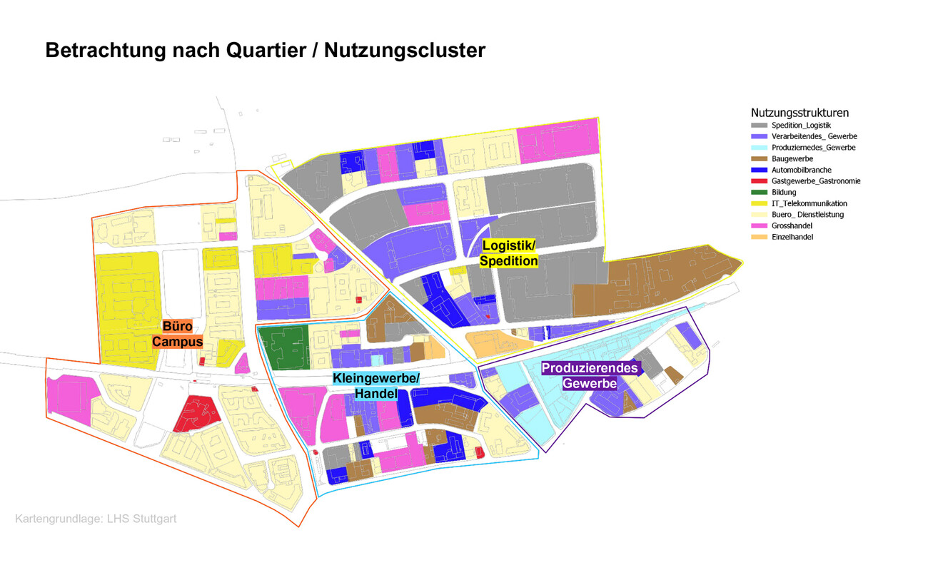Klimaneutrale Stadt 2035 – Gewerbegebiet Bezirk Weilimdorf