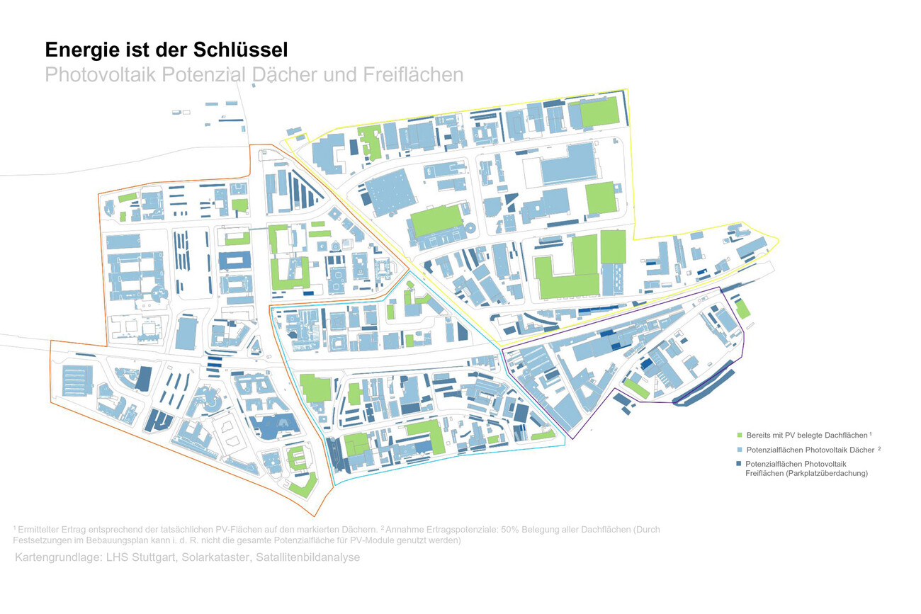 Klimaneutrale Stadt 2035 – Gewerbegebiet Bezirk Weilimdorf