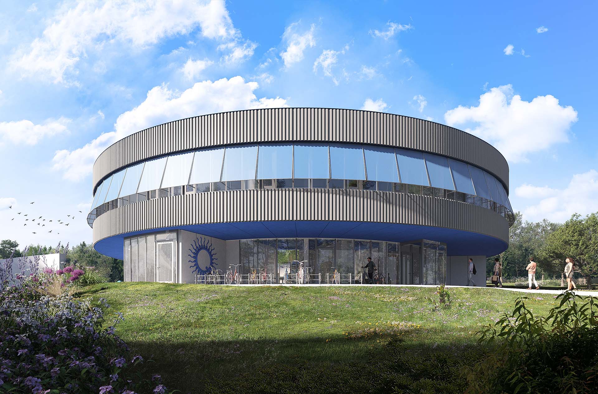 Energy Supply for Existing Buildings and Energy Concept for New Building