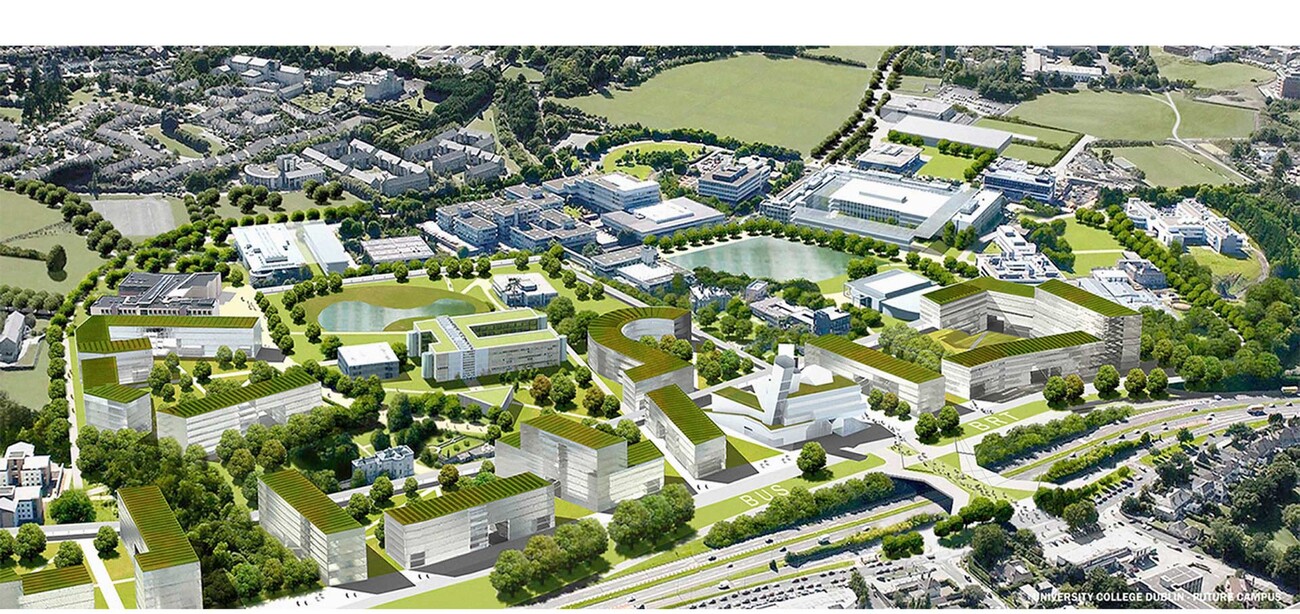 UCD University College Dublin Future Campus
