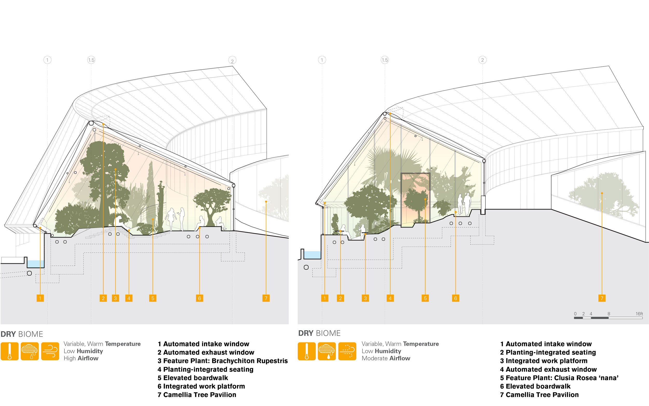 Global Flora Margaret Ferguson Greenhouses | Transsolar | KlimaEngineering