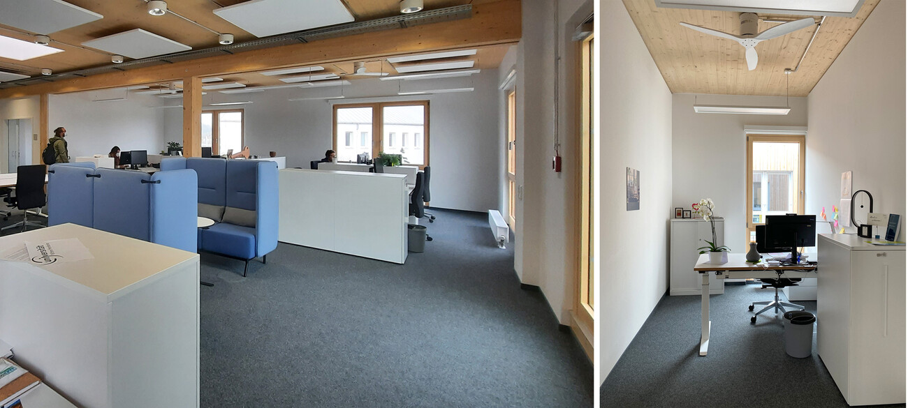 Erweiterung in Holzbauweise für Universität