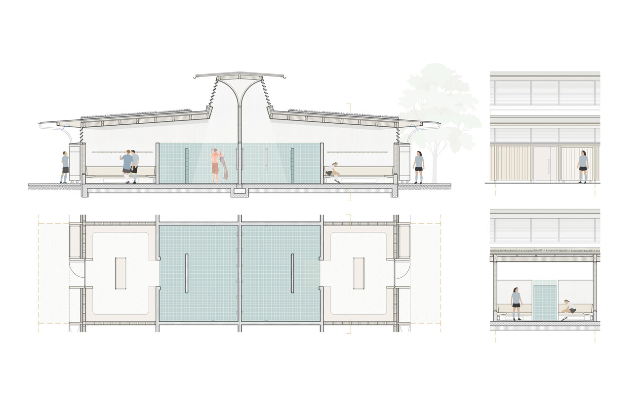 Einfach Bauen – Umkleidekabinenanlage Juchhof 3