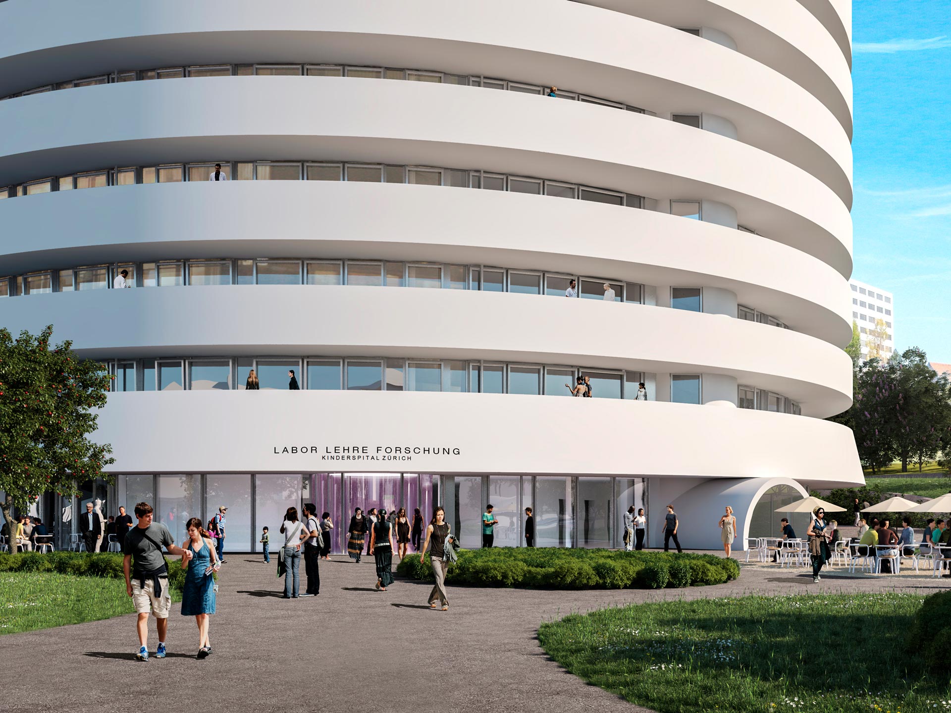 Nouvel Hôpital Pédiatrique Transsolar KlimaEngineering